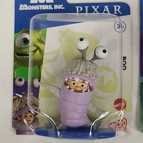 NEW Disney MONSTERS INC 5pc Set Micro Mini Collectible Toy Figures Sulley Mike - Picture 6 of 7